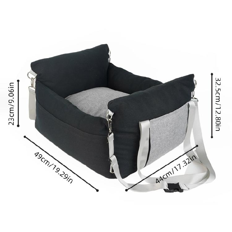 Travel Cats Dogs Car Seat Basket Back Seat Wear Resistant Seat Multiple Function