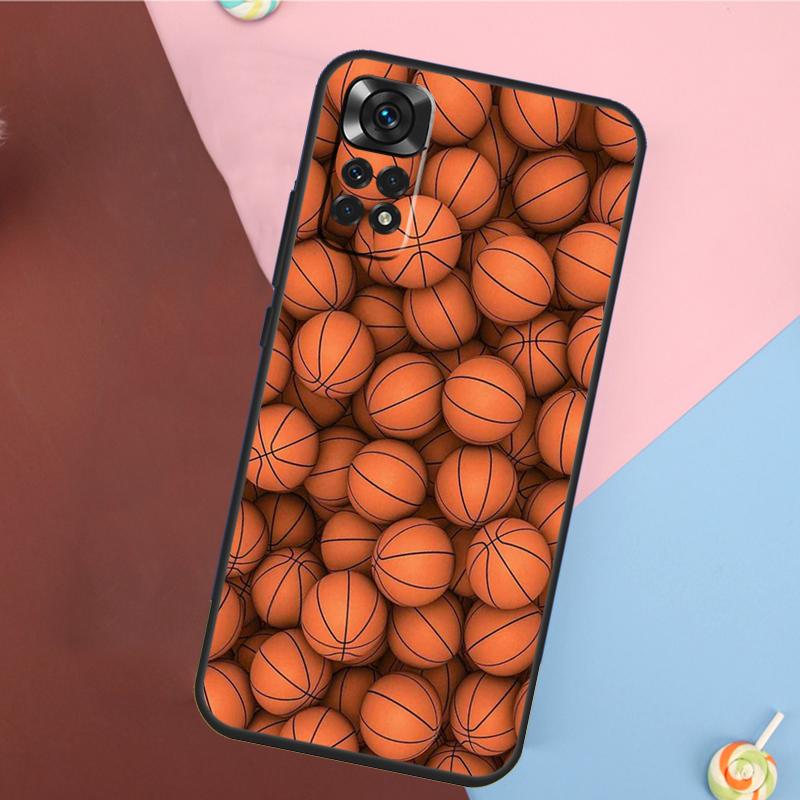 Basketball Ball Cover For Xiaomi Redmi Note 13 Pro 14 12 11 9 10 9S 10S 11S 12S Redmi 14C 10C 12C 13C Case