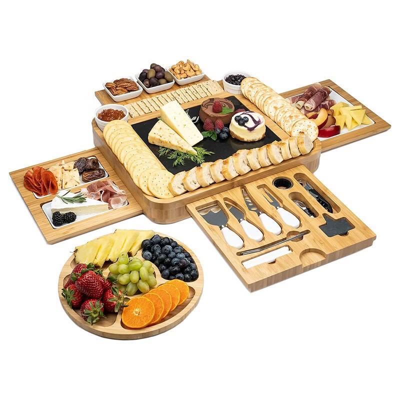 Handun Bamboo Cheese Board Set