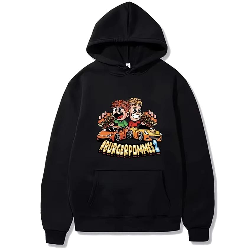 2025 Autumn New Product Hooded Sweatshirt with Vicum Stone Pattern and Double-sided Printing - The material