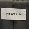 Unused FRAY I.D Wool Blend Tailored Jacket 1 Gray Women Used