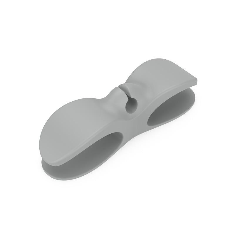 Plastic Clip-on Cable Organizer for Household Use - Easy Installation and Reusable