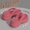 Fashion Shoes Woman 2025 Female Slippers Rubber Flip Flops Platform New Summer Beach Flat Hawaiian Slides House Slippers Platform Female