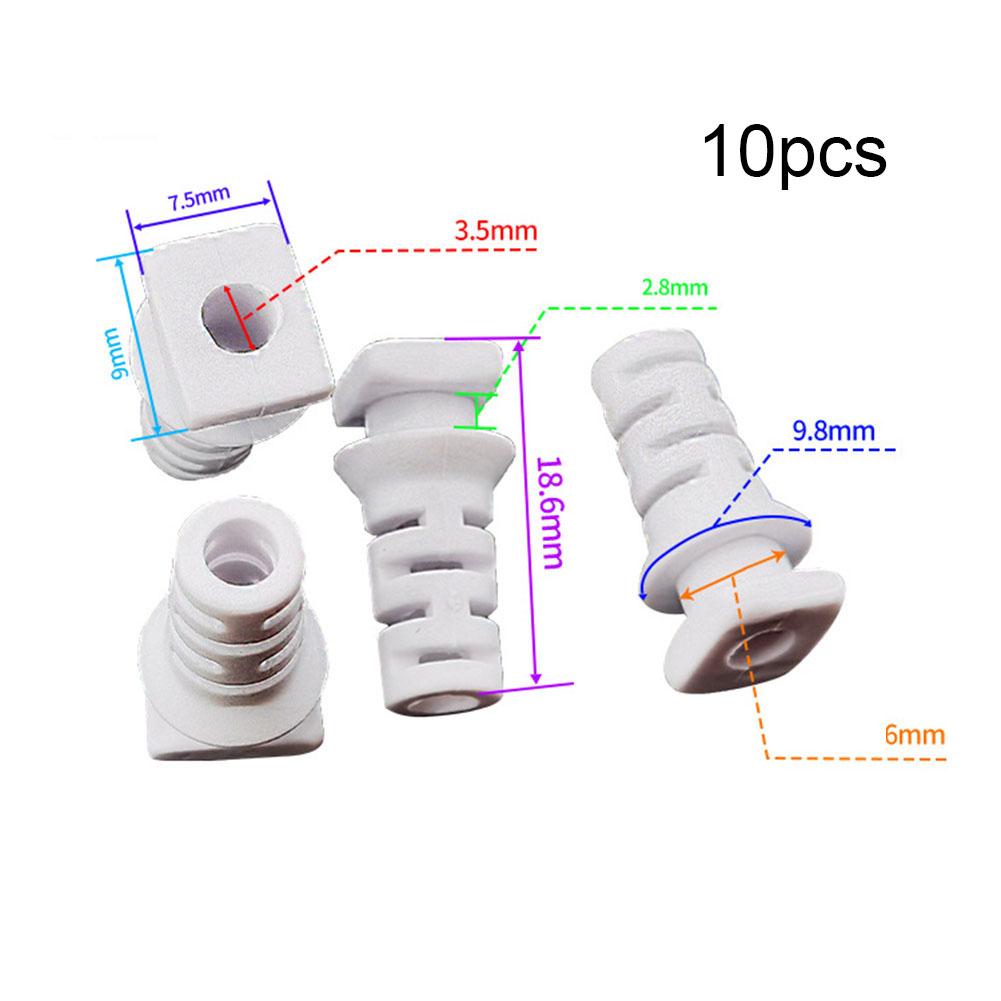 Cord Protector 10pcs Black/white Cable Electric Tools