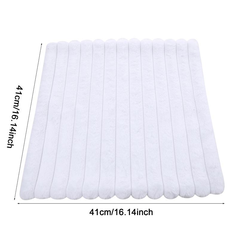 Pillowcase Decorative Home Pillows White Pink Retro Fluffy Soft Throw Pillowcover For Sofa Couch Cushion Cover 45x45 Pillow Hugs