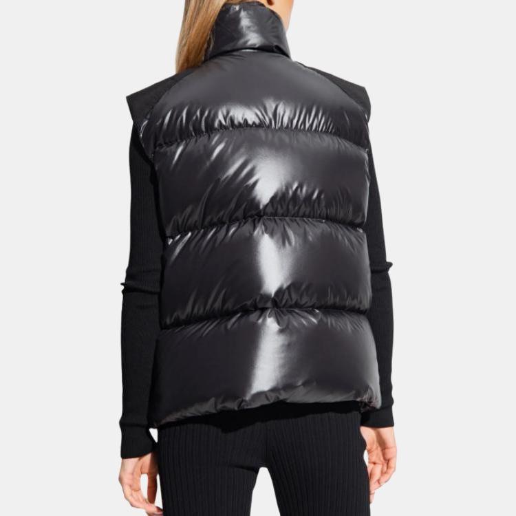 Moncler Down Vest Unisex Matte Black I20931A00017595ZJ999