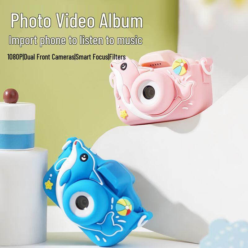 HD Cartoon Kids' Instant Print Camera for Birthdays - Digital Photography X2-DXHT