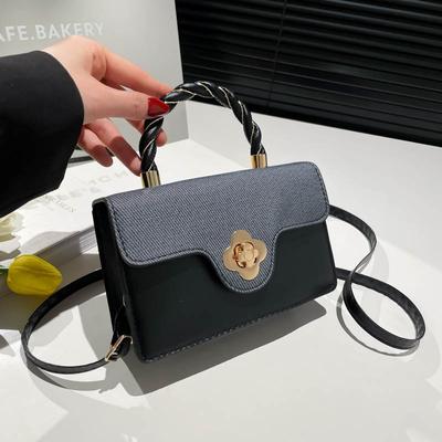Simple Design Fashionable Commuter Shoulder Handbag Women's 2025 Spring and Summer New High-end Messenger Small Square Bag