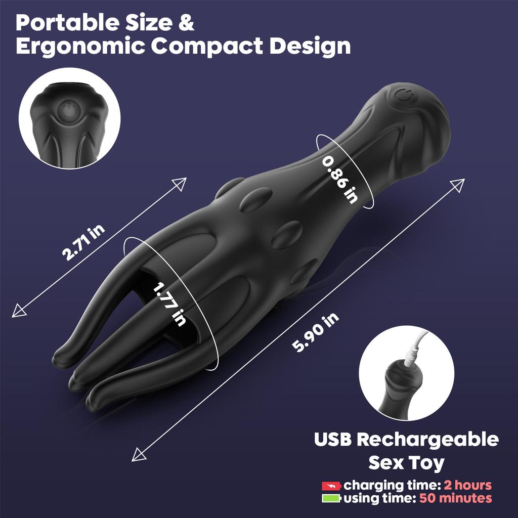 New Stimulus Massager Penis Delay Trainer Men's vibrator Men's Masturbator Equipment Men's Sex Toys Adult Men