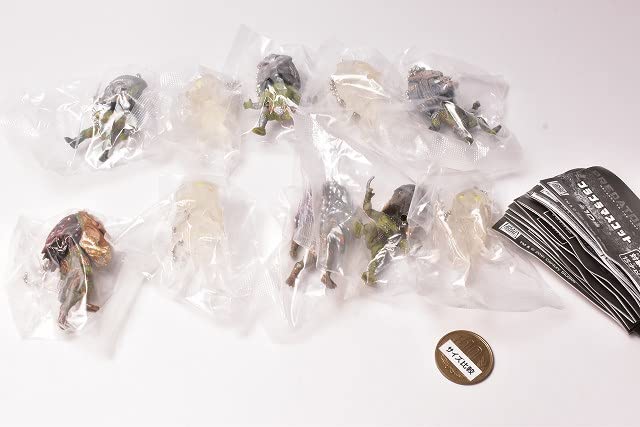 Tomy Predators Mascot Set of Capsule Toy Gachapon [Takara Arts] Pla-Pla [Complete 10]