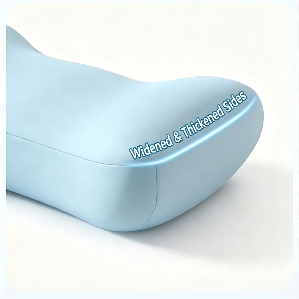 Ergonomic Shape Neck Pillow Memory Foam Memory Foam Pillow Sleep Aid Cervical Pillow  Back Sleepers
