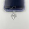 1pc Alloy Wing Phone Charm, Universal Dust Plug Pendant for IPhone/Type-C Devices, Beautiful Mobile Phone Accessories, Mobile Phone Decorations