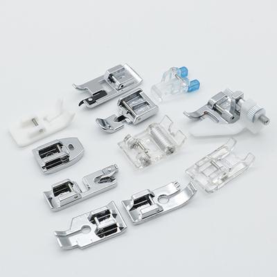 11 Stück/Set Multifunktions-Nähfuß-Set für Haushaltsnähmaschinen
