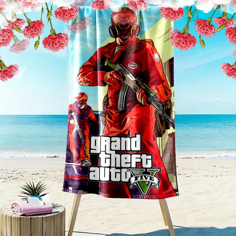Dead Redemption II: Wild West Adventure beach towel Beach towel for vacation photos beach Absorbent bath towel seaside Outdoor pool towel