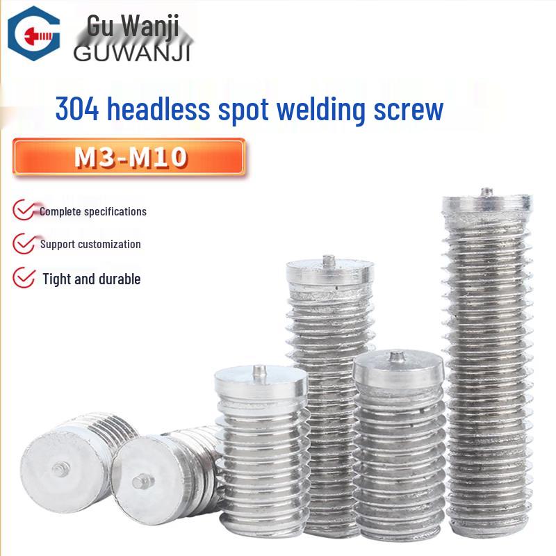 Guwanji 304 Stainless Steel Type B Headless Welding Studs