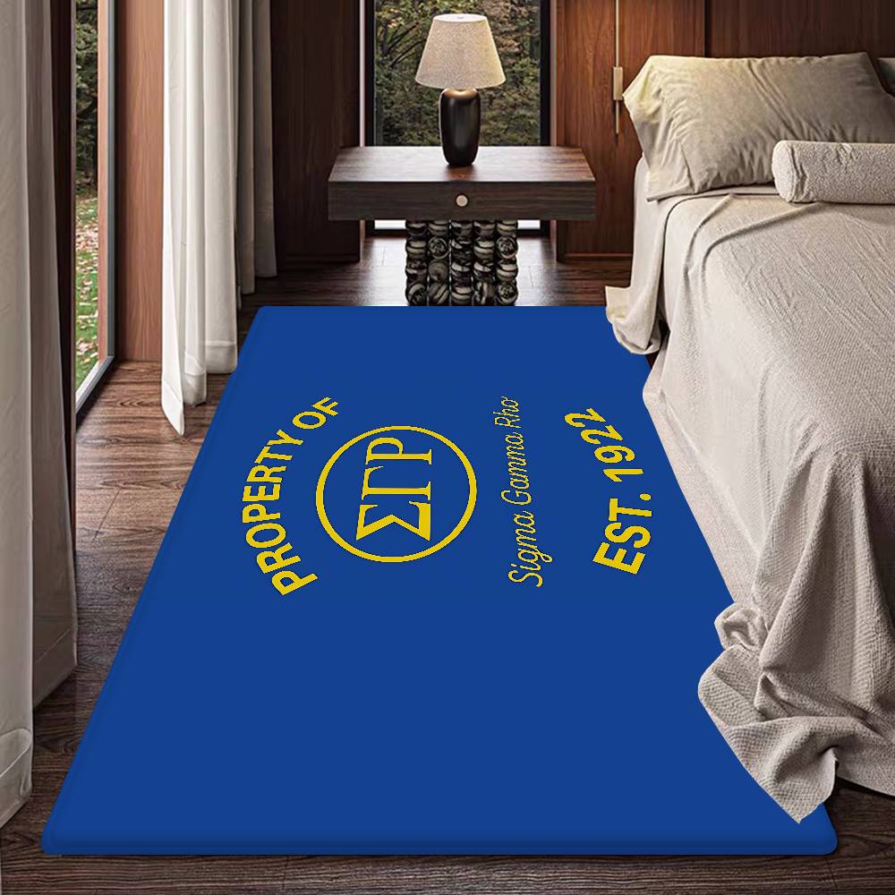 Sigma Gamma Rho Floor Mat Kids Room Bedroom Decoration Balcony Anti-Slip Doormat Living Room Welcome Rug
