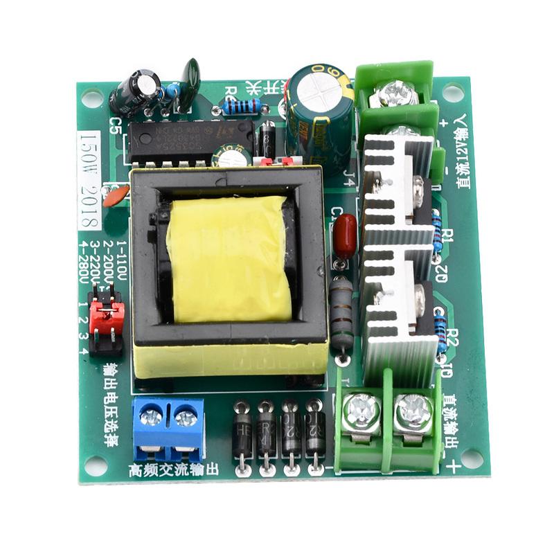 Gaqqee Inverter DC 12v To 110v 220v 280v 150W DC-AC Module Inverse Converter Booster Module Voltage Power Regulator Power Supply