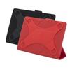 Etui universel - rivacase - 10 pouces - rouge - cuir pu - microfibre