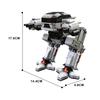 Gobricks UCS Scale ED-209 Robot Model Executing Robot Mechanical War Police Enforcement Series 209 MOC Building Block Gift
