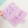 7-Piece Manicure Set: Nail Clippers, Pliers, Scissors & LOGO Print Gift Set
