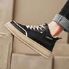 Warrior Fashion Versatile Trendy Casual Artistic Minimalist Warmth Anti-Slip Wear-Resistant Balance Support High-Top Skate Shoes WXP(WZ)-289804