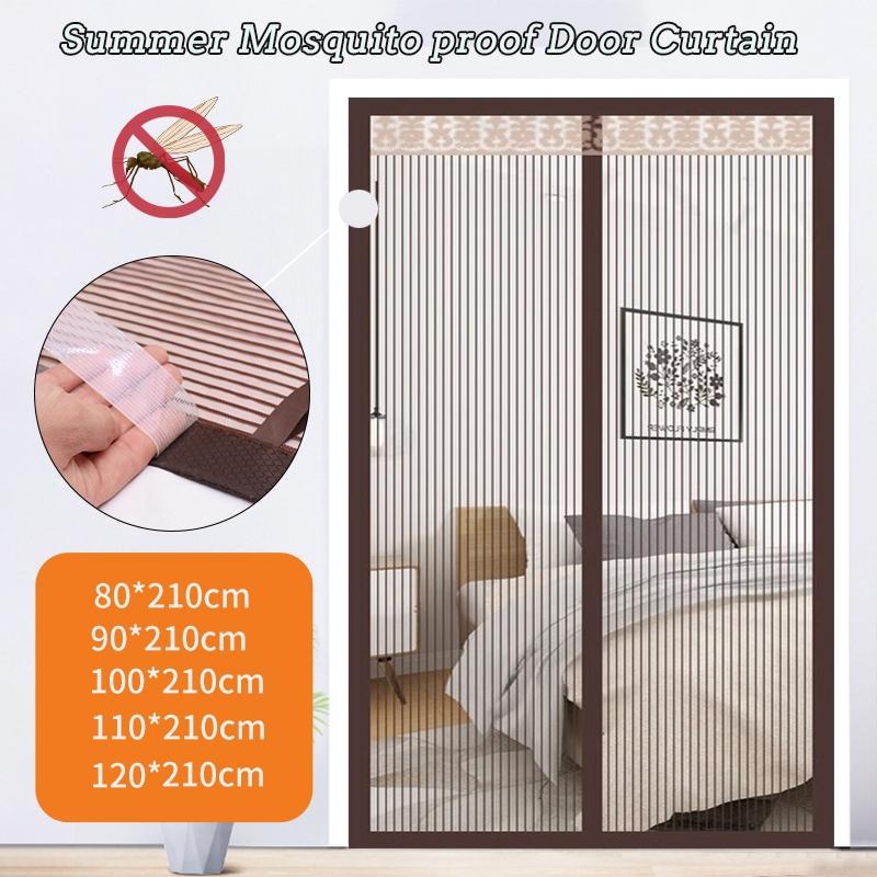 Anti-Mosquito Mesh Nets Magnetic Curtain Automatic Closing Curtains Anti Mosquito Screen Mosquito Repellent Door Curtains