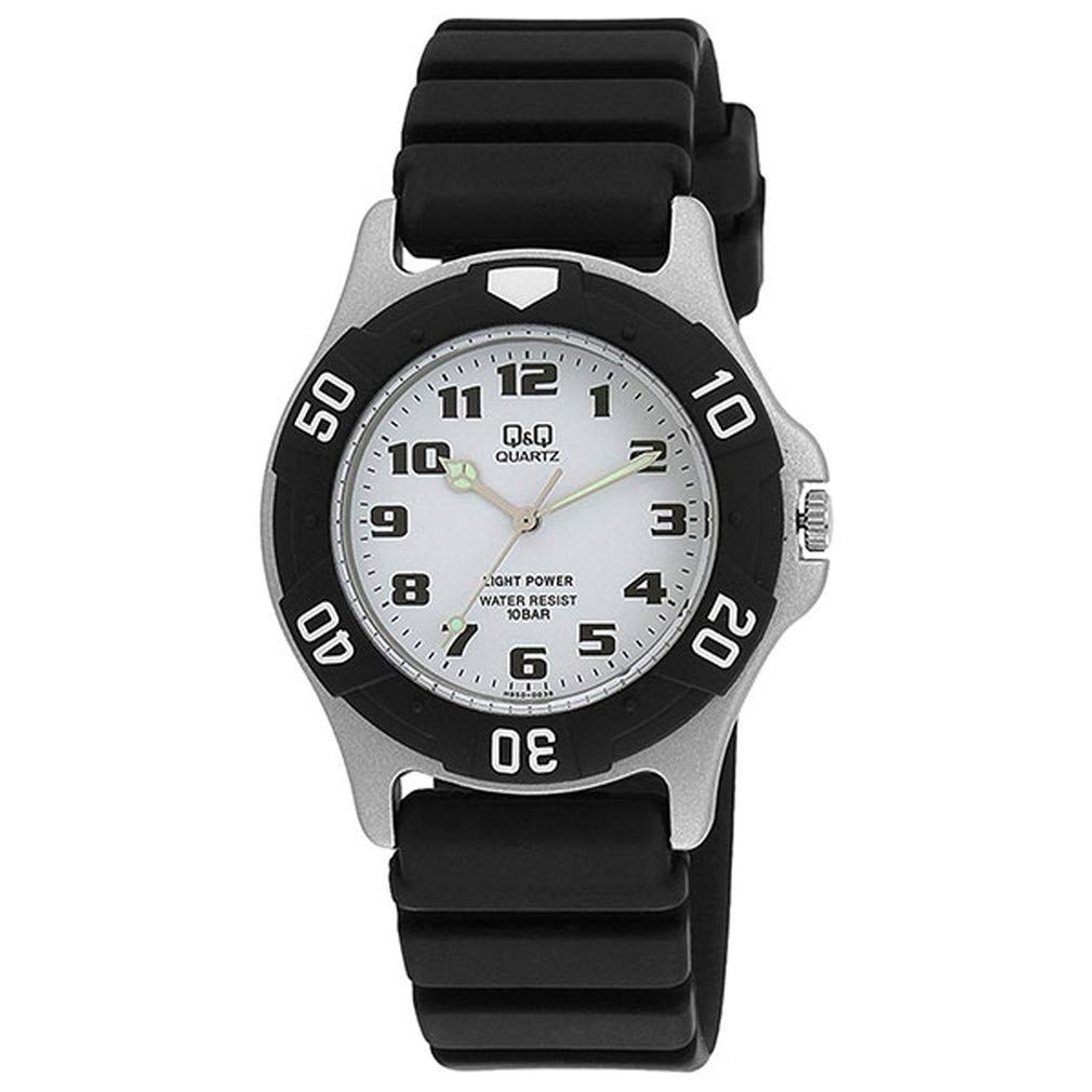Мужские часы CITIZEN H950J003 - Черный циферблат, Водонепроницаемость 10 АТМ, Японский часовой мастер