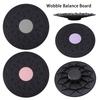 Anti-Slip Balance Training Board Foot Massage Plastic Core Trainer Yoga Balance Board  Office Use
