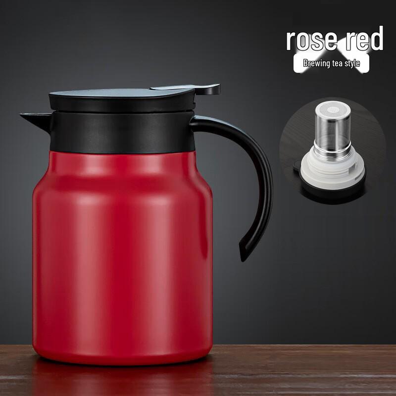 Home Tea Steeping Teapot: Stainless Steel Thermos for Old White Tea & Water Separation