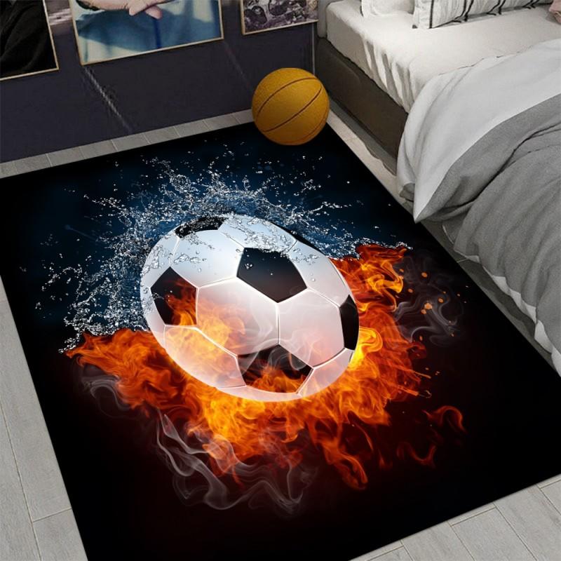 Druk Artystyczny 3D Koszykówka Marzeń Dywaniki Obszarowe Antypoślizgowa Mata Podłogowa Dywan do Salonu Sypialni Dekoracyjny Dywan do Domowej Pokoju Zabaw