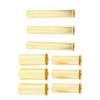 3pcs Brass Boat Drain Tube Plug for Boat Water Marine Transom Splashwell Livewell Installation