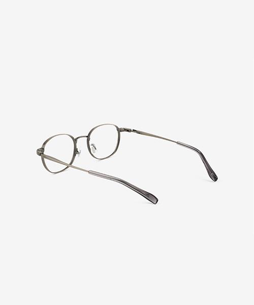 Techeuoaiweeo Ren Eyeglass Frames C5 Antique Siver