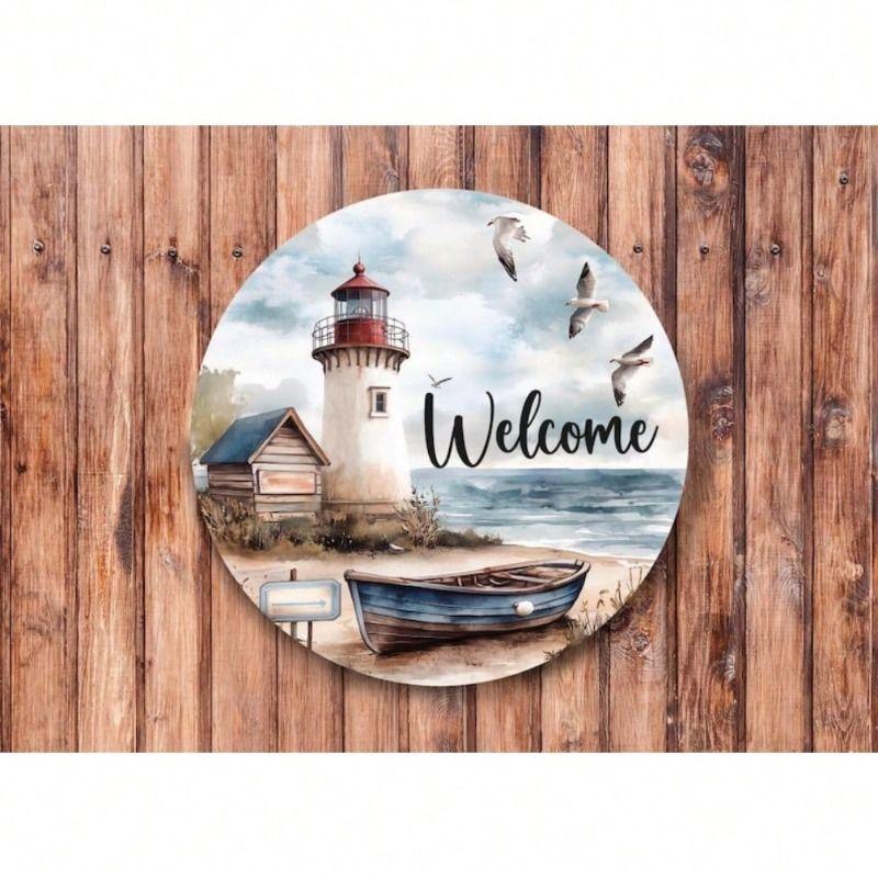 Vintage Metal Tin Sign Wall Art Home Decor 20x20cm