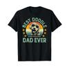 Best Doodle Dad Ever T Shirt Goldendoodle Retro Vintage Casual Designer Clothes Top For Everyday Wear Streetwear Homme