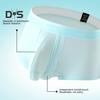 Men Boxer Underwear Elastic Mid-rise Tight Cut High Elasticity Shorts Briefs Solid Color Separated Elephant Nose Breathable Panties