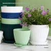 Breathable Resin Flower Pot for Succulents and Pothos - Thickened Plastic, Available In Large and Small Sizes