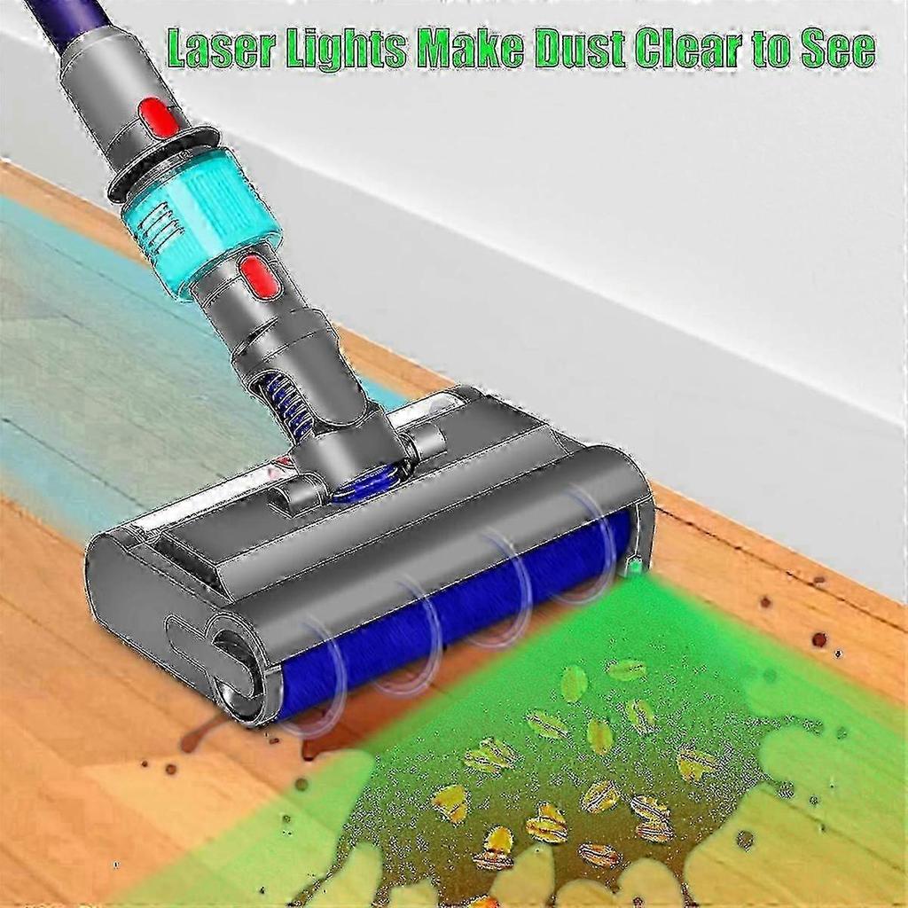 Washing Brush for V7 V8 V10 V11 V15 Electric Mop Wet and Dry with Green Light Cleans and Dries Hard Less