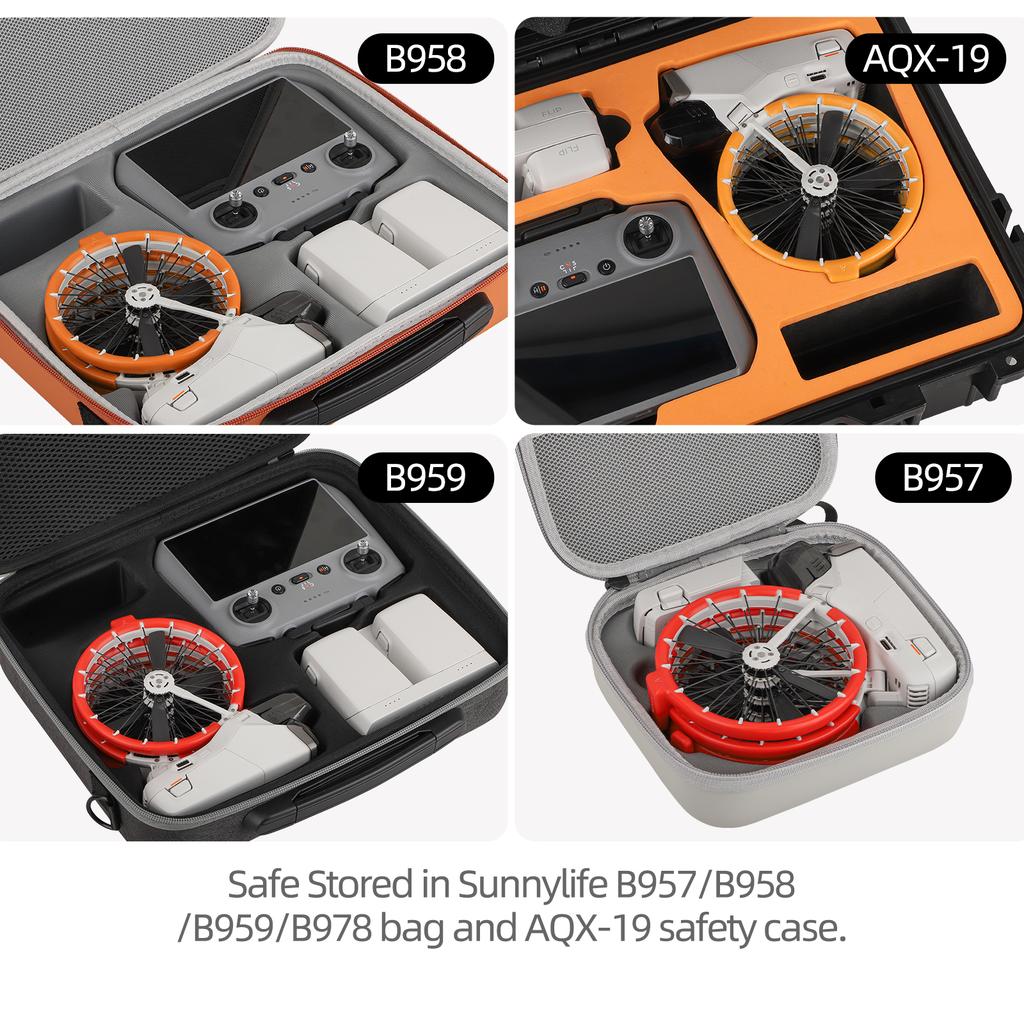 For DJI Flip Anti-collision Propellers Bumper Protection Rings Plastic Anti-drop Lightweight Guard For DJI Flip Drone Accessory