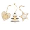 Gold Ornaments, Wooden Pendants Bring the Magic of Christmas To Your Home