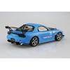 AOSHIMA Tuned Car RE Amemiya FD3S RX-7 '99 (Mazda) 1/24 Scale Model Kit, Blue