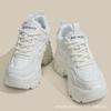 Inner Heightening Women's Shoes 8cm New Breathable Dad Shoes Platform Mesh Small Sports Casual Shoes Women A8685