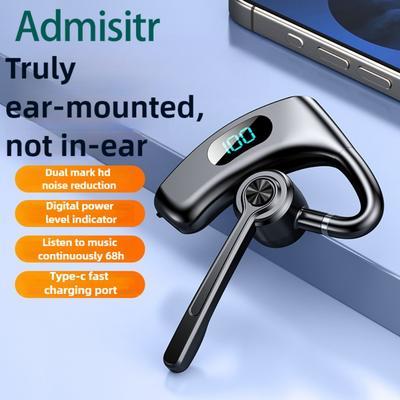 Das neue kabellose Bluetooth-Headset passt nicht ins Ohr und kann beim Sportfahren verwendet werden. Dual-Weizen-Rauschunterdrückung, extrem lange Lebensdauer.