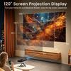 Mini DLP Pocket Projector VIVICINE P09-II, Android 14, 200 Lumens, Built-in 4000mAh Battery