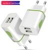 Luminous Dual USB Water Drop Smartphone Charger 1.2A - Travel Charger with Raindrop Design