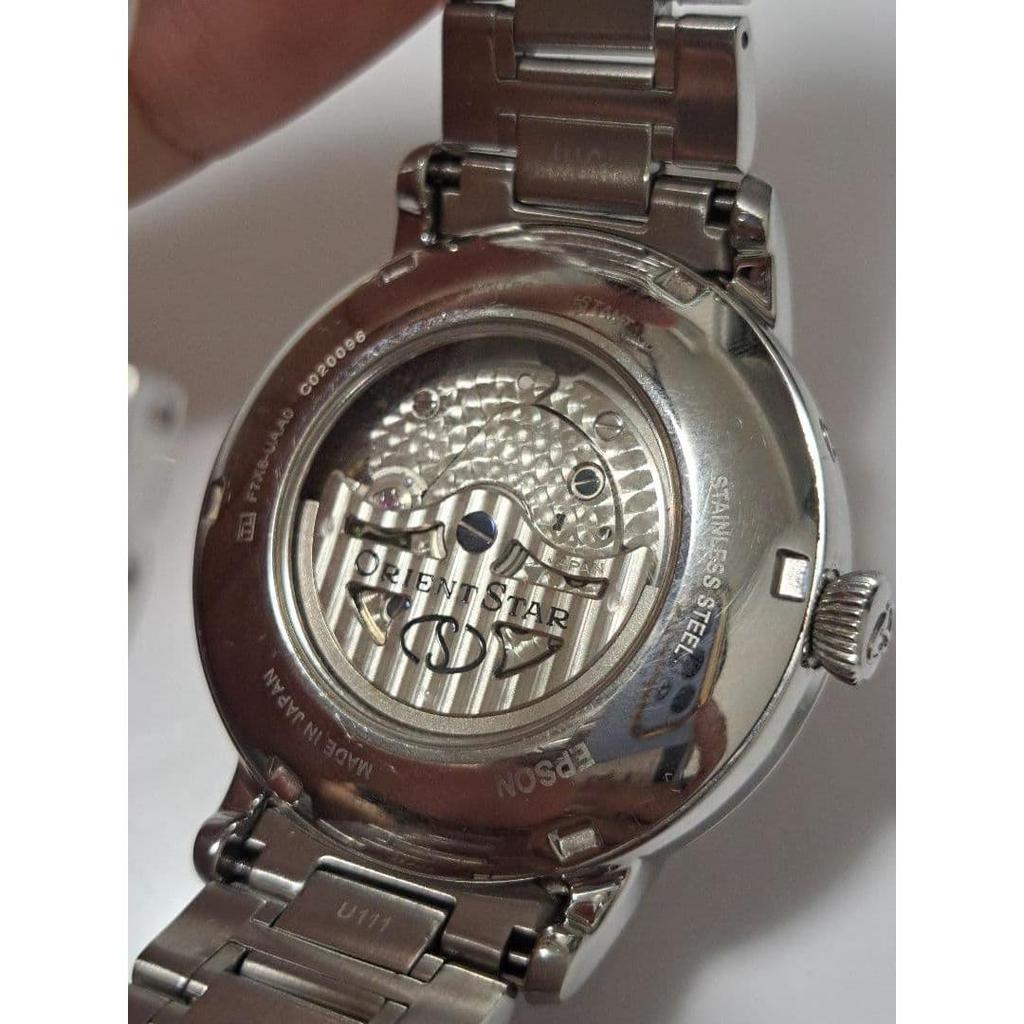 Used ORIENT STAR Automatic Watch Moon Phase F7X6-UAA0