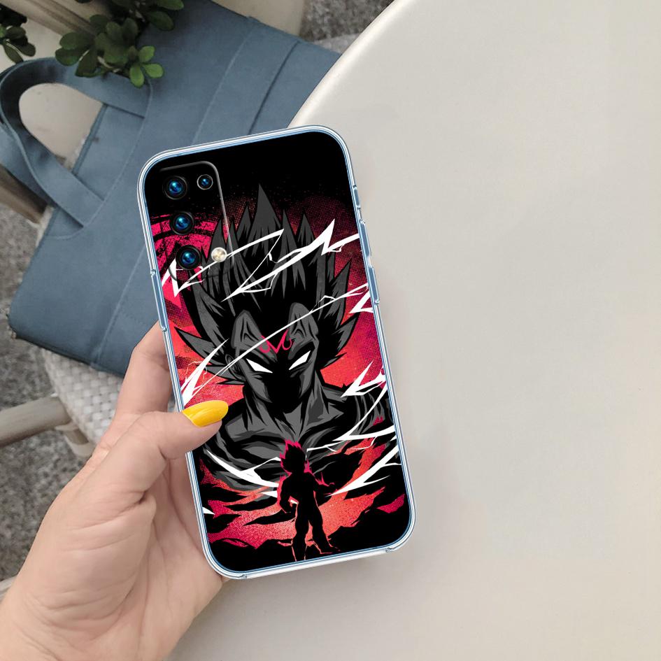 LO39 Dragon Ball Vegeta Phone Case for Motorola Moto Edge 20 30 40 50 S30 Fusion Ultra Pro Neo Lite + G200 G23