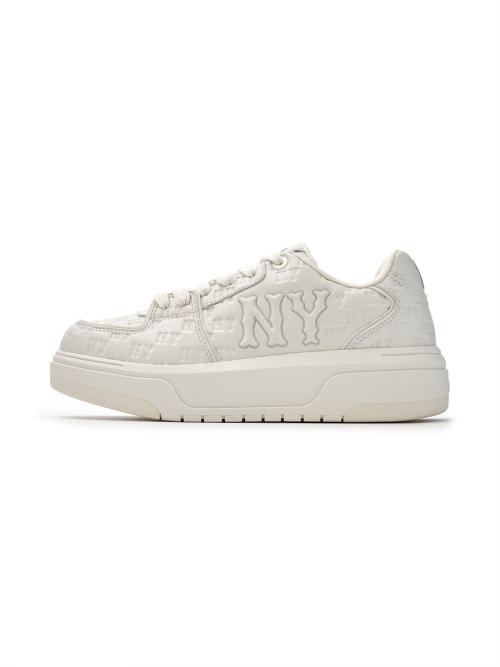 [MLB] Chunky Liner Embossed Monogram Cooperstown NY (White) 3ASXE015N-50WHS 230
