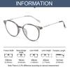 Vintage Blue Ray Blocking Anti-Blue Light Glasses Eye Protection Ultralight Computer Goggles Pc Frame Eyewear Men Women
