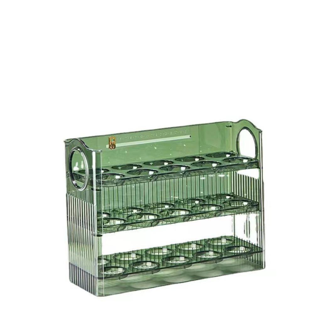 Placstic Egg Holder 30 Grid Egg Organiser New Refrigerator Egg Storage Box  for Kitchen Storage