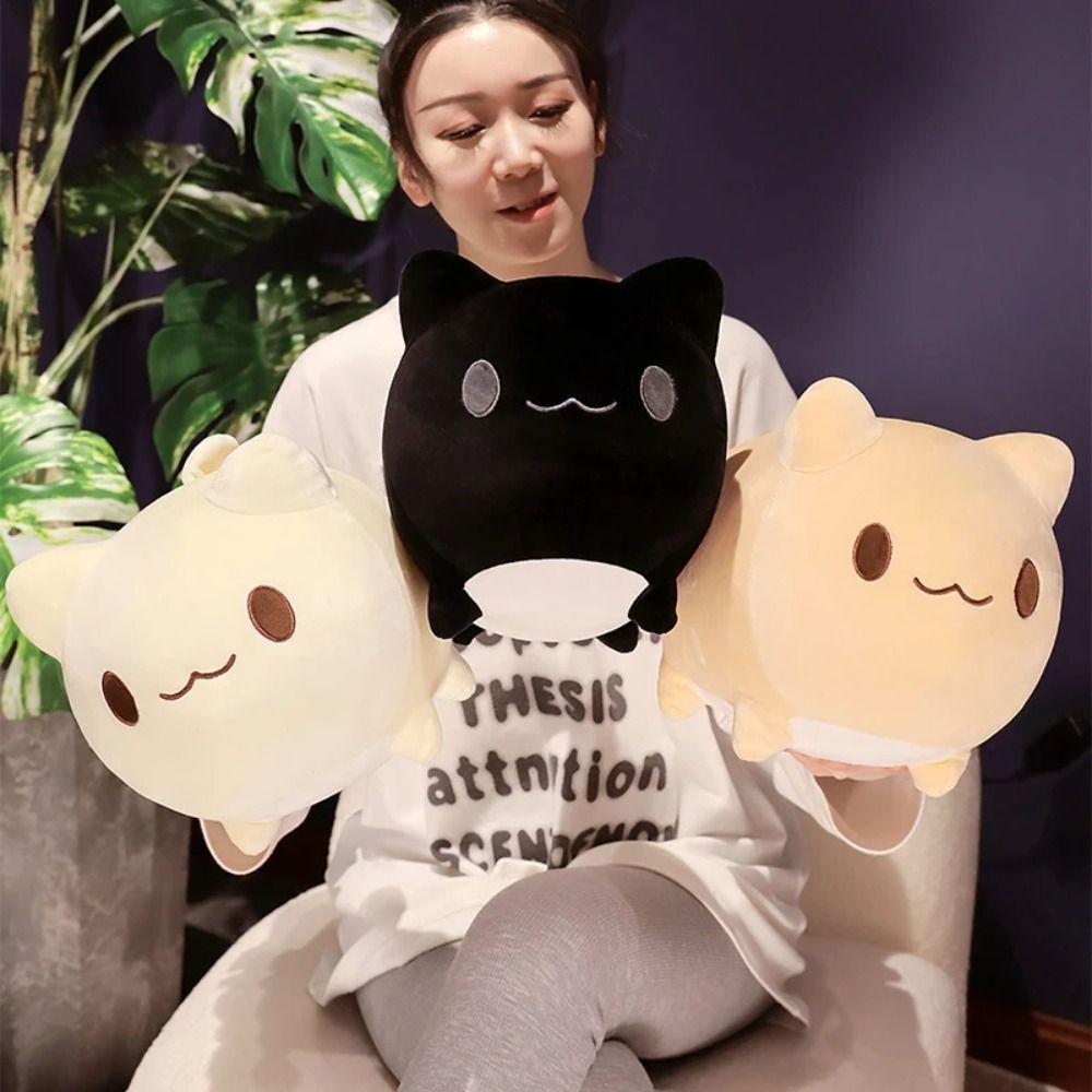 Stuffed Animal Kitten Plush Animal Cute Cartoon Cat Plush Doll  Birthday Gift